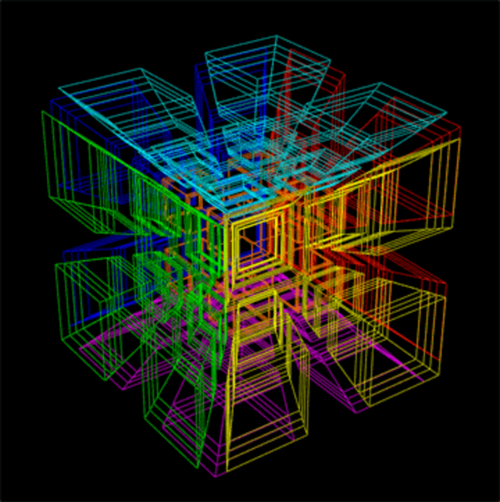 Пятимерный Тессеракт. Тессеракт 4д. Кубик Рубика Тессеракт. Гиперкуб 3д принтер.